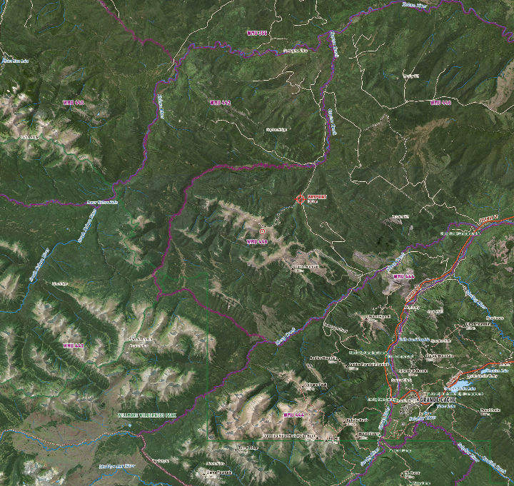 Region from space
